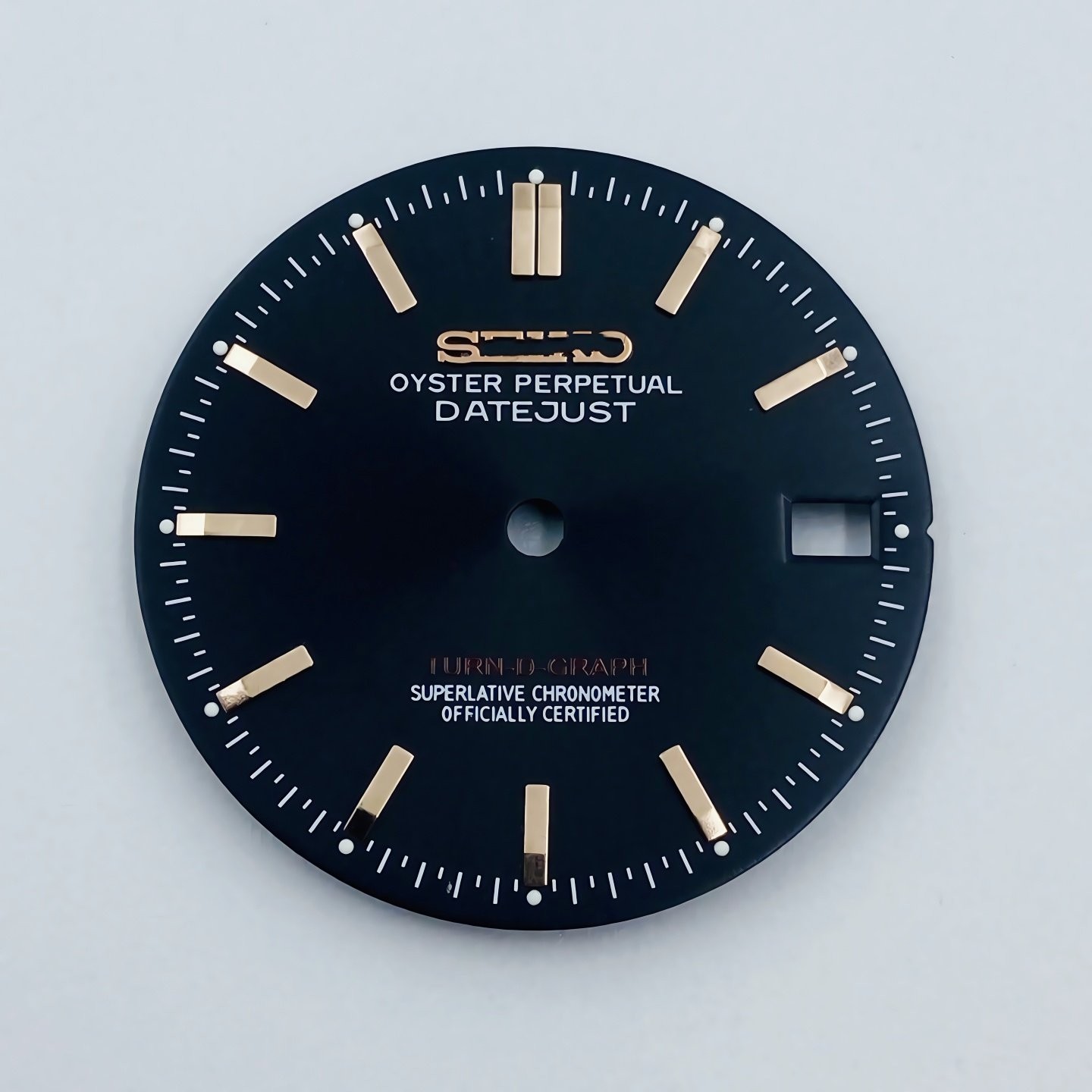 28.5mm Sun Pattern Watch Dial Green Lume for Nh35 Nh36 Movement Accessories