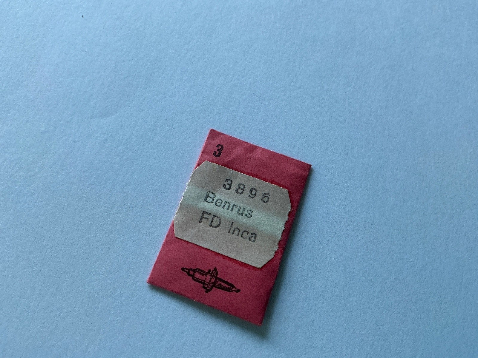 NOS watchmakers Benrus FD Inca Balance staffs Swiss made DCN X3 staffs