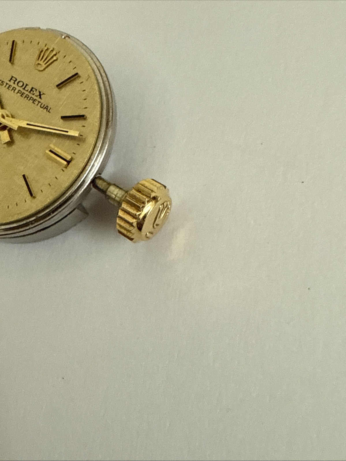 GENUINE Rolex 1161 Complete Movement, Dial Hands & Crown Perfect Working Cond.