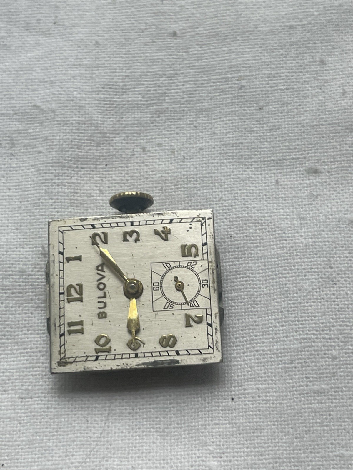 Bulova 8AH – movement for mens watch AS IS, lot 0806
