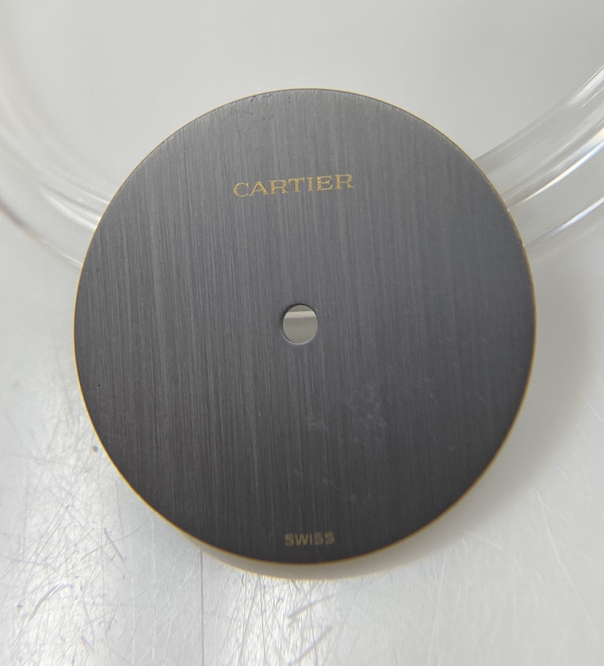 Original Cartier Santos Ronde Vendôme Ref 81913 8191 8192 Gray Ghost Ladies Dial