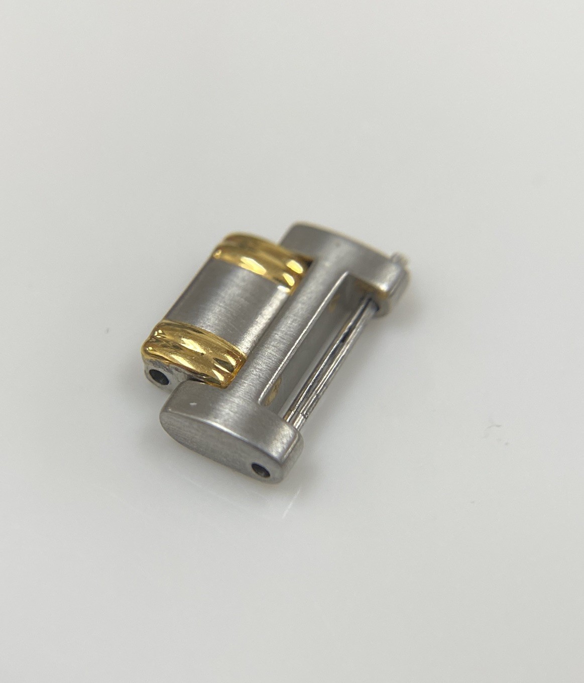 Genuine NOS Gucci 9000L Two Tone Stainless Steel/Gold Plated 12mm Watch Link
