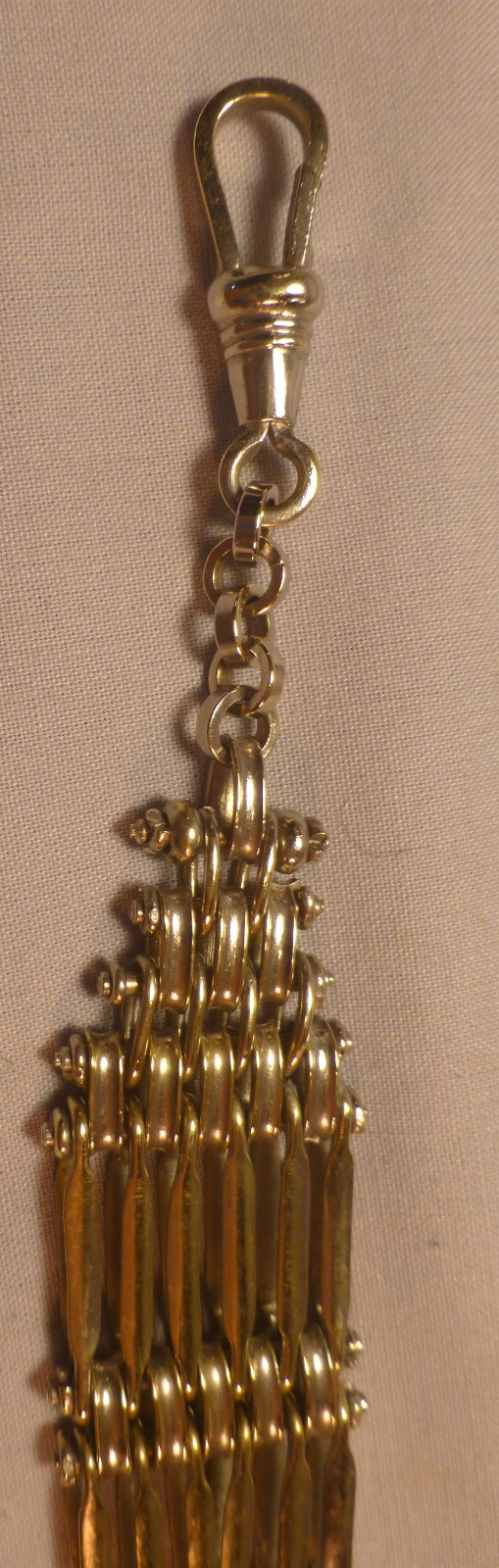 Vintage Pocket Watch Chain with Unique Fob – -BEST OFFER-