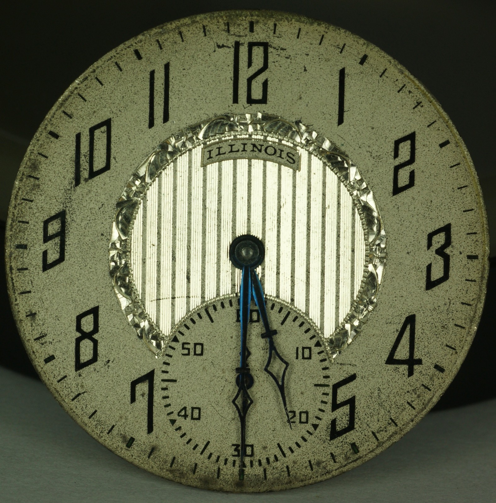 Illinois A. Lincoln Grade 527 Model 3XT Pocket Watch Movement Parts Good Balance