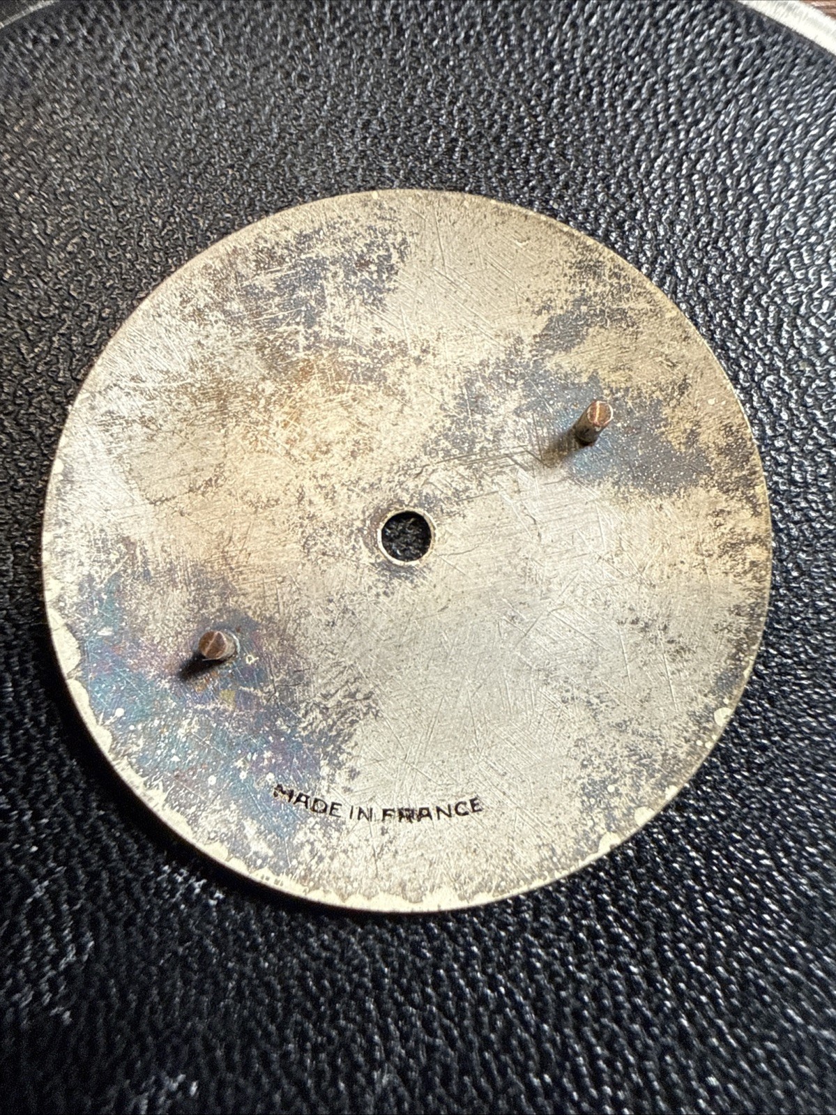 Lucerne 17 Jewels 27.64mm Incabloc Antimagnetic Dial Only Feet At 11 & 5