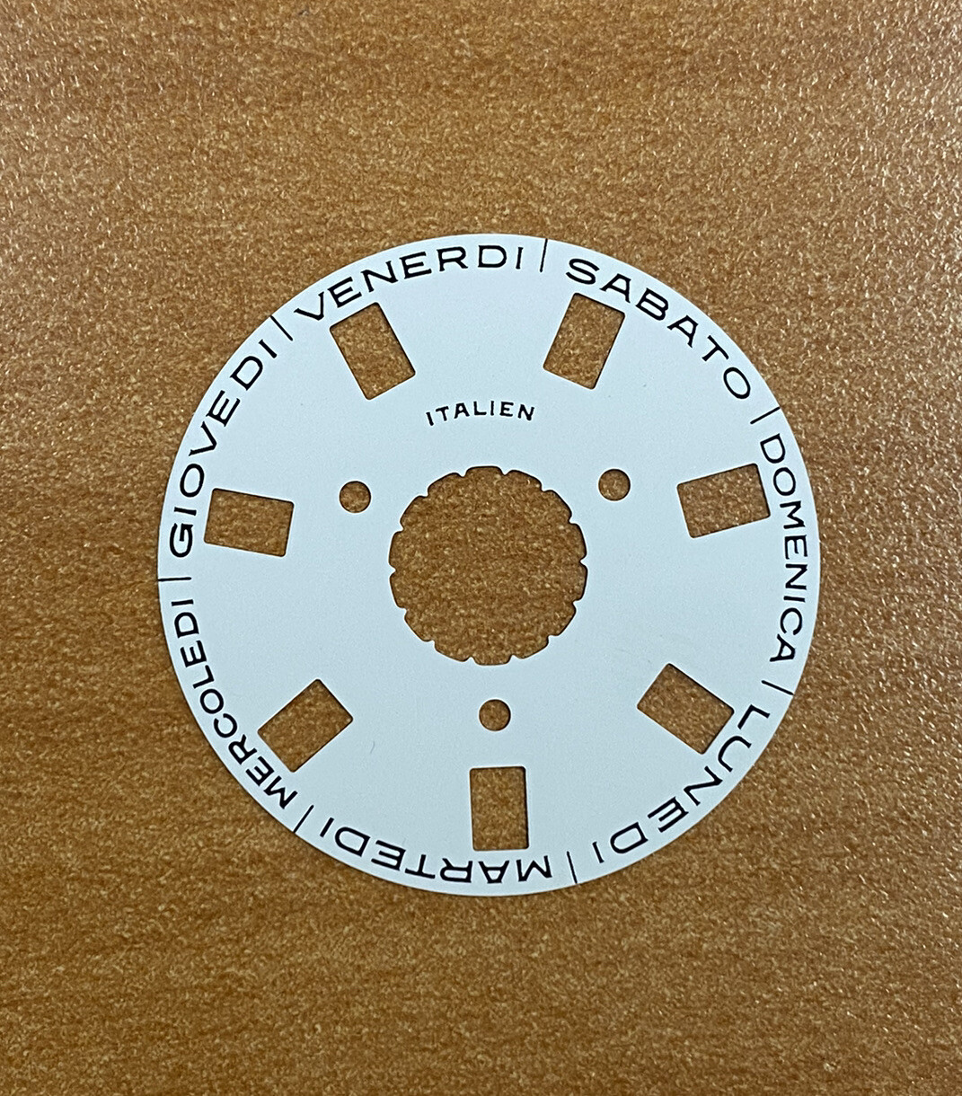 Genuine NOS Rolex 3155-17101 Pink Italian Day Disc for Rose Gold President
