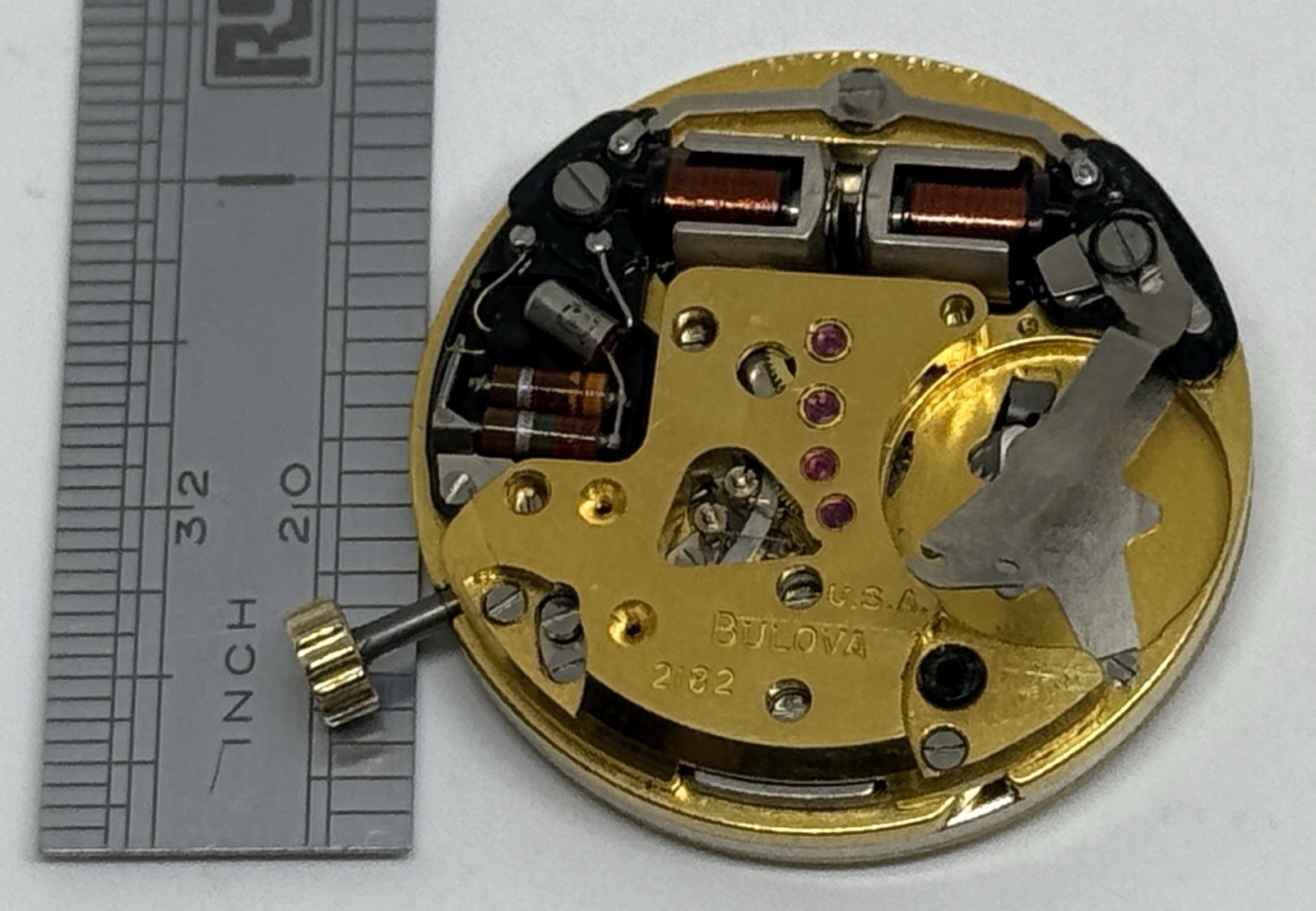 Bulova Accutron Movement USA 2182 Does Not Run