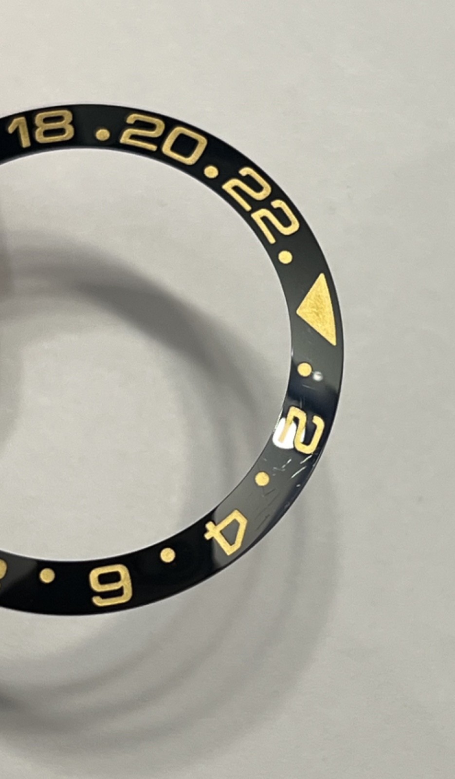 Rolex GMT Master II 116713 Ceramic Bezel Insert black & gold – 100% Genuine