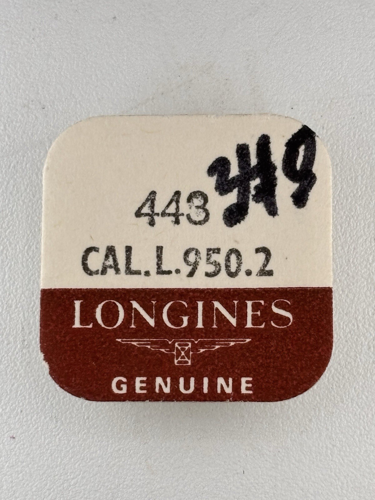 Longines L 950.2 setting lever watch movement part 443 / sealed