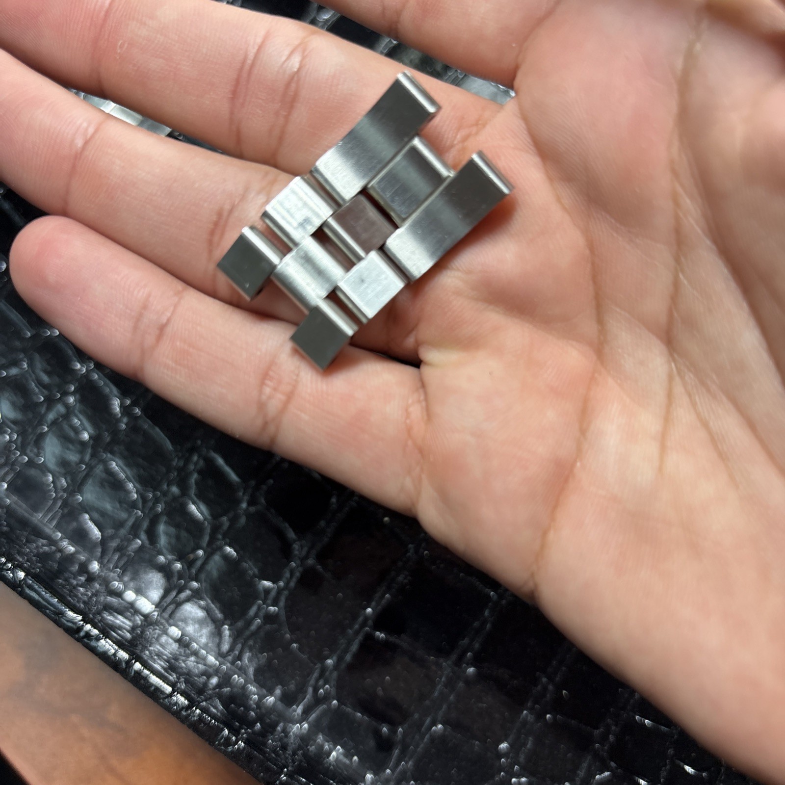 Cartier Roadster Parts As Is, Not Sure If Complete Set. Stainless Steel Factory