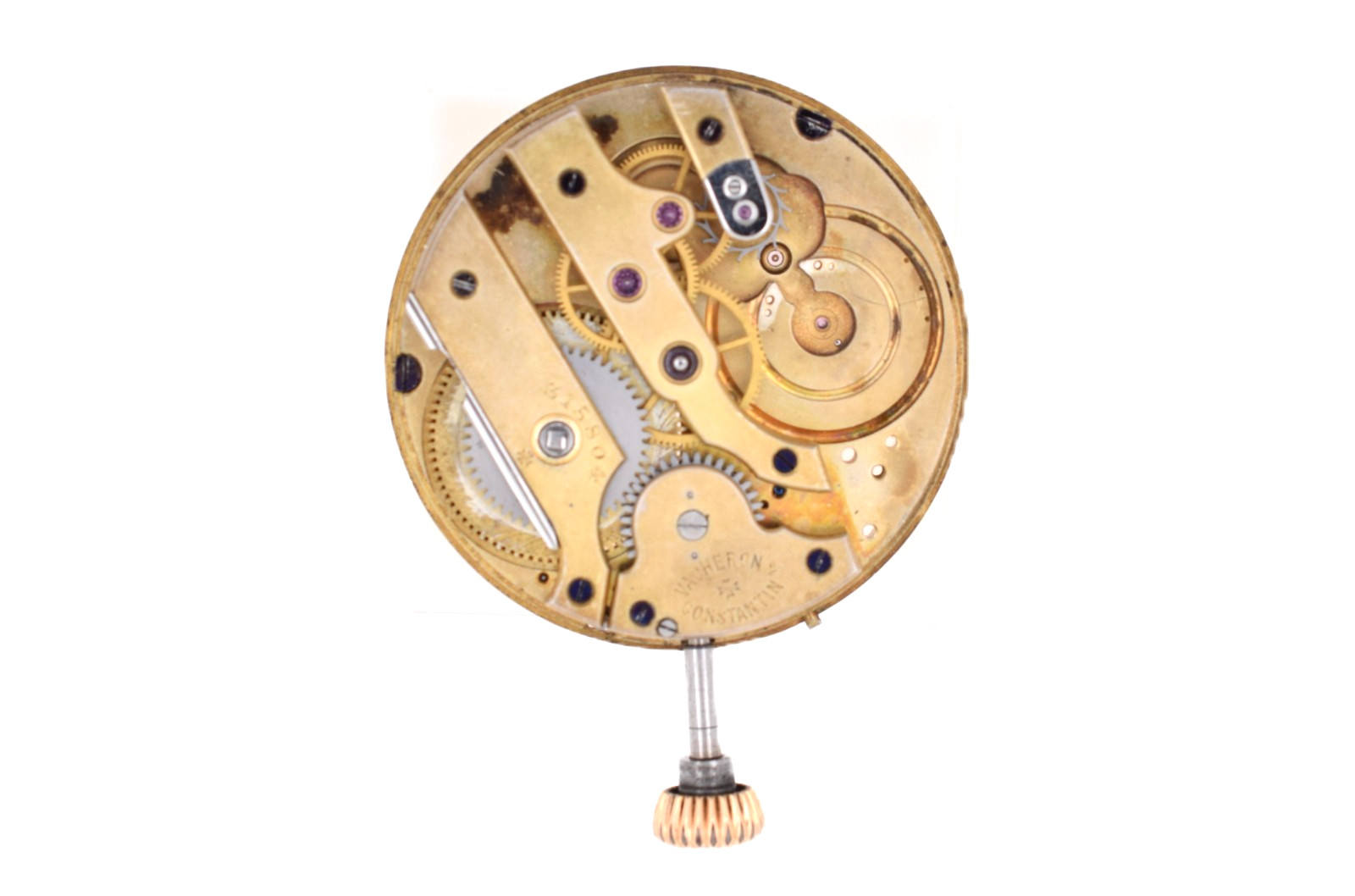 VACHERON & CONSTANTIN Pocket Watch Movement 43mm Incomplete (3878)