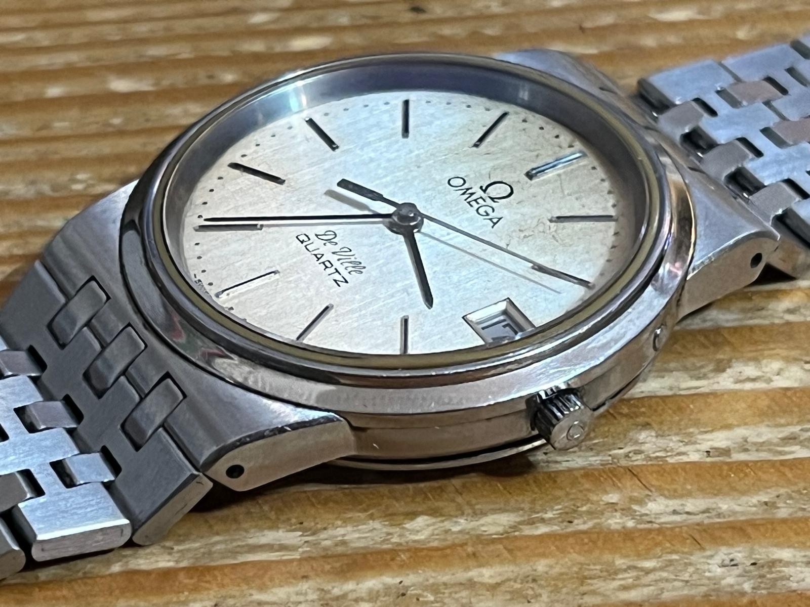 Vintage Omega De Ville, Spares/Repairs, Date, Original Bracelet/Clasp/Crown-1979