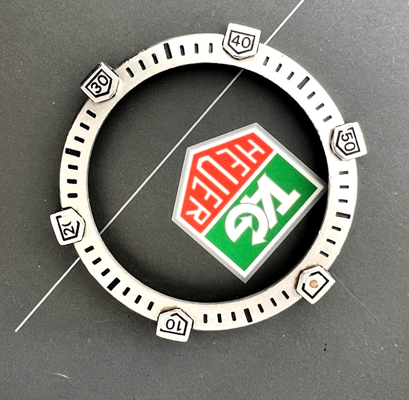 TAG Heuer Watch BEZEL DIVERS PROFESSIONAL 35 MM S/S w/ Ring Original Swiss Made