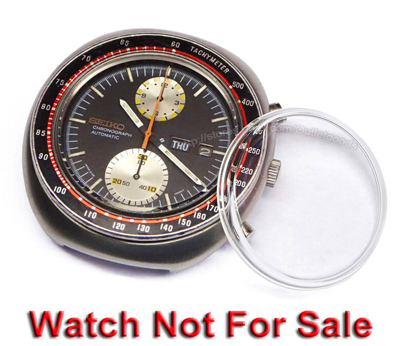 Watch Crystal 340W14GN / Seiko BULLHEAD UFO KAKUME 6138-0040 6138-0011 6138-0030