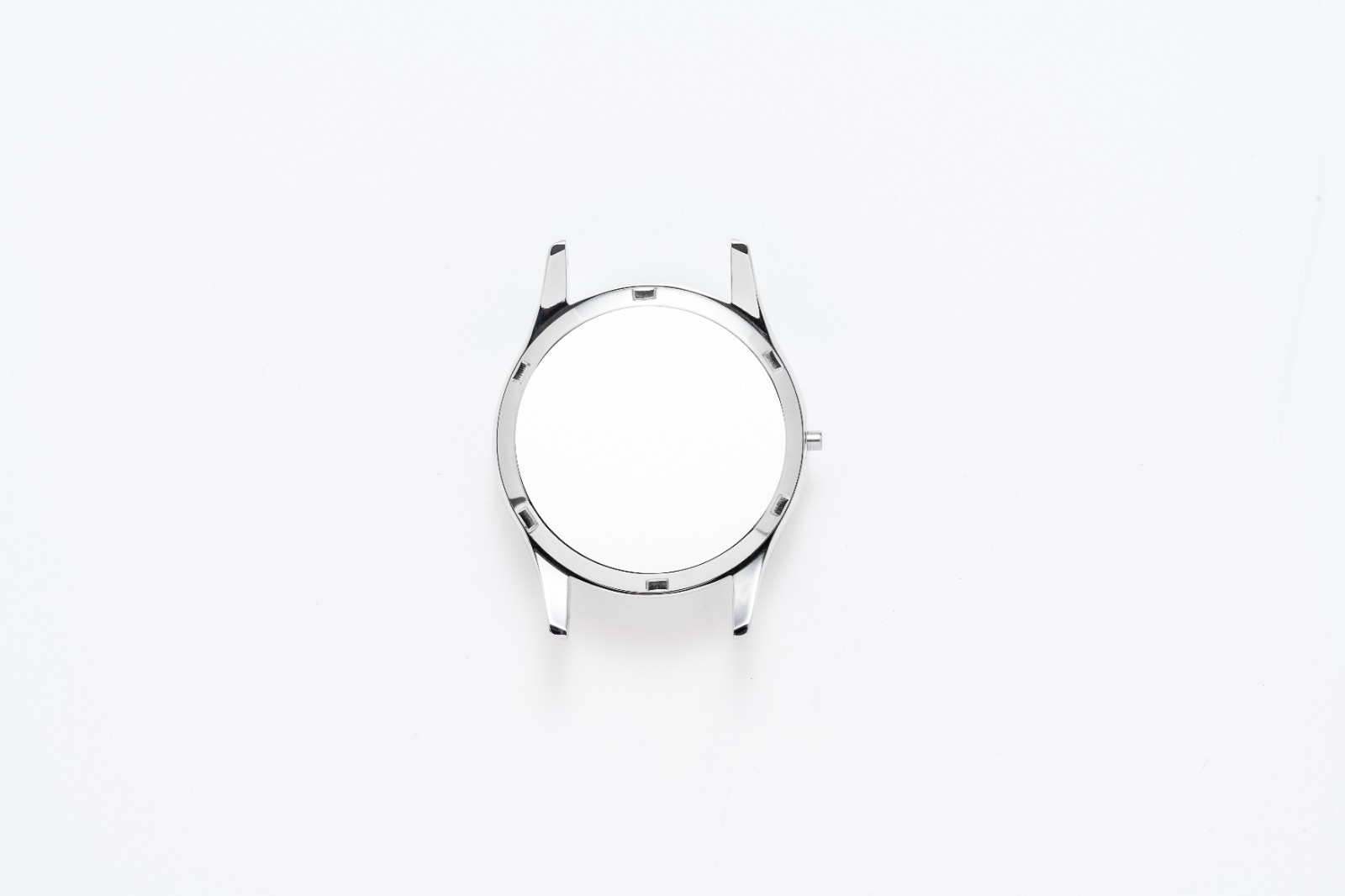 31.5mm Glass back cover waterproof ring Silver & Rose Gold Watch Case for 2015