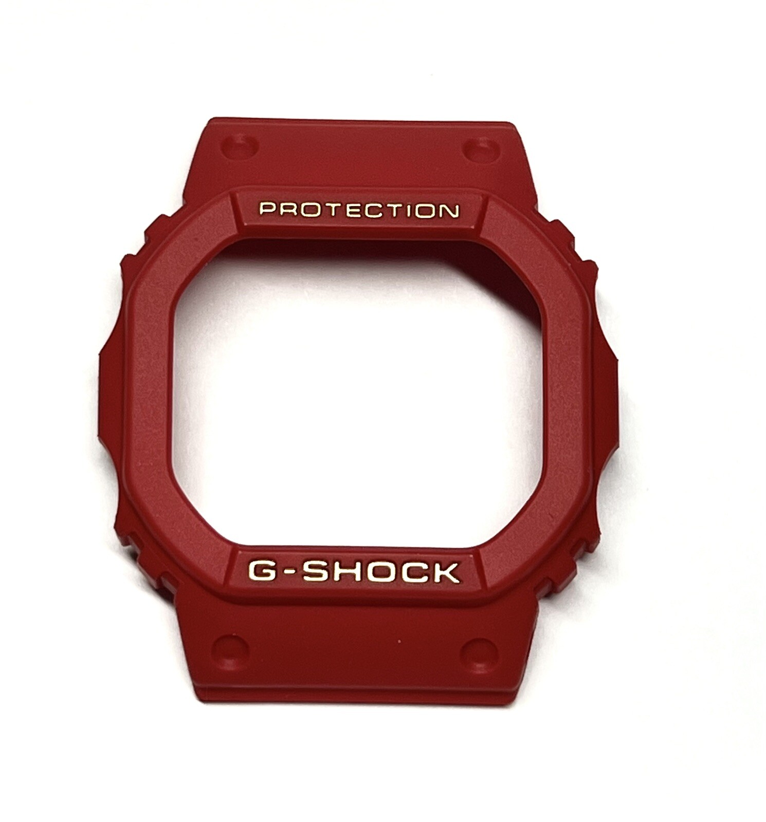 Genuine G Shock Replacement bezel for DW5600SMB-4 DW5600SMB RED / GOLD NEW **