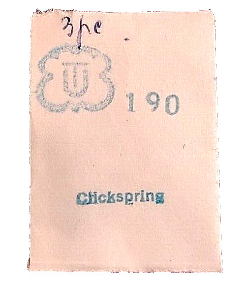 UT Unitas 190 192 193 Click Spring watch part #430/562 (3-pack) *SEE INTERCHANGE