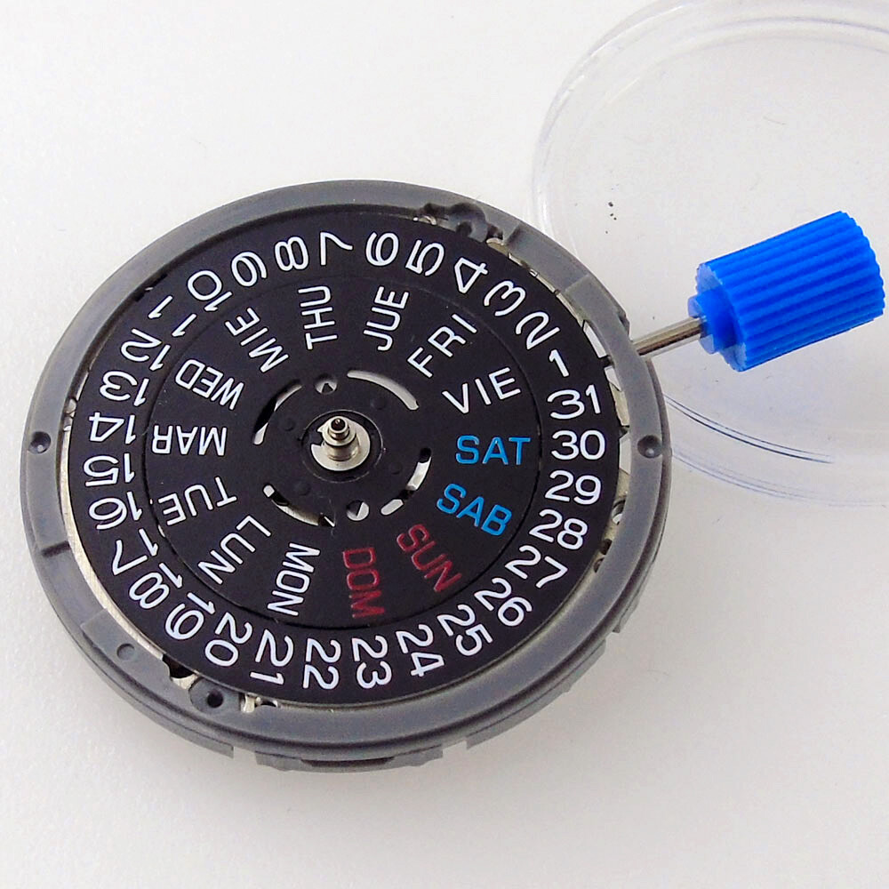 24 Jewels NH36A Automatic Mechanical Movement 3 3.8 o’clock English Spanish