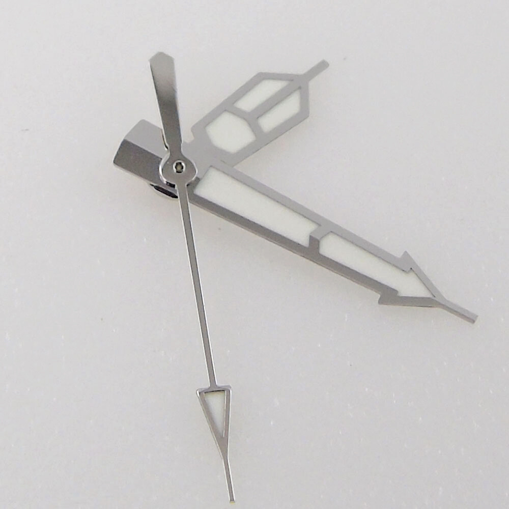 White Watch Hands For ETA 2824 2836 NH35 NH36 7s26 4r35 PT5000 Movement Luminous
