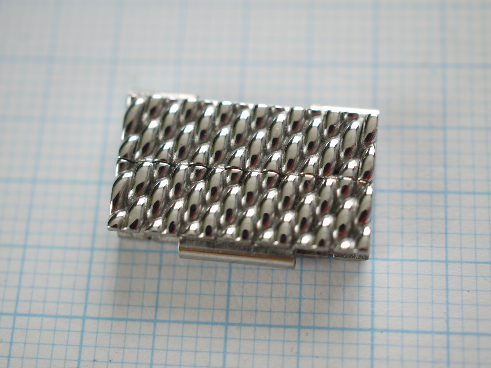 Breitling 18mm BRACELET LINKS Ref. 159A Stain.steel, polished-spar parts-2pcs-
