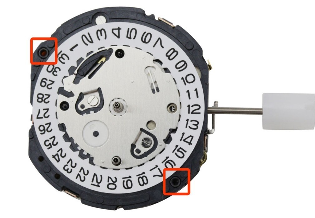 Original SEIKO V172 Solar Watch Movement/New