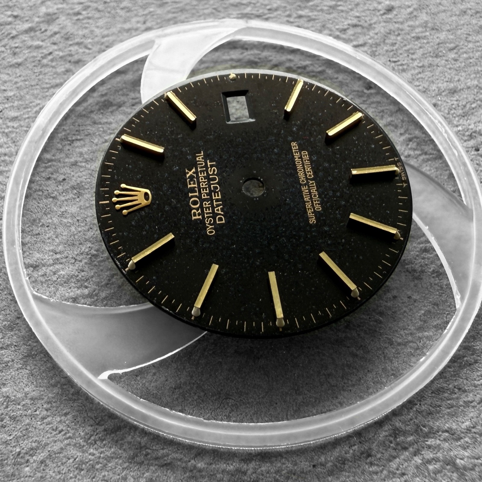 Vintage Rolex Datejust 16233 16013 16018 Factory Black Tropical Night Sky Stars
