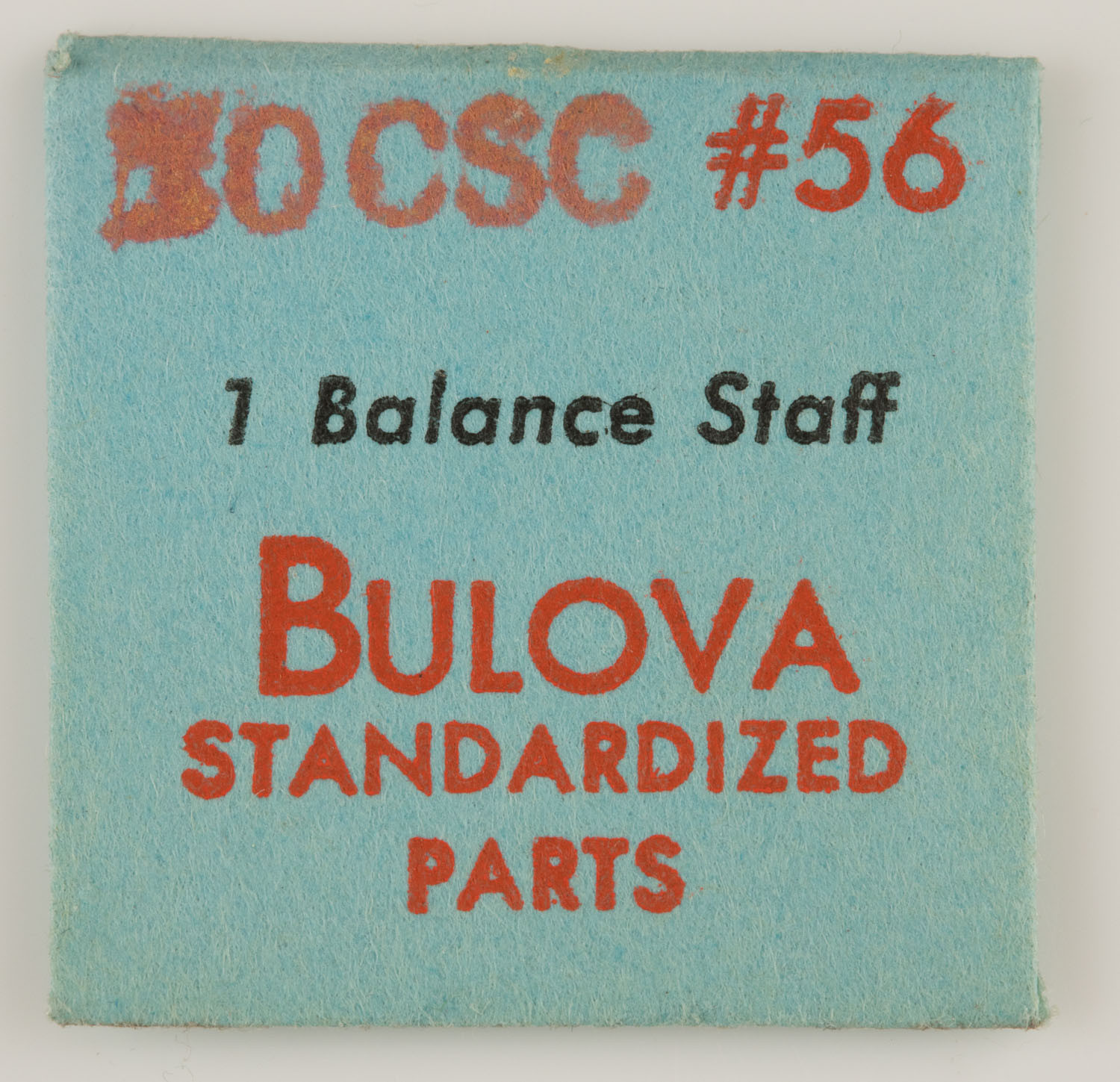 1 NOS UNUSED BULOVA BALANCE STAFF 10CSC #56 FOR A WATCH