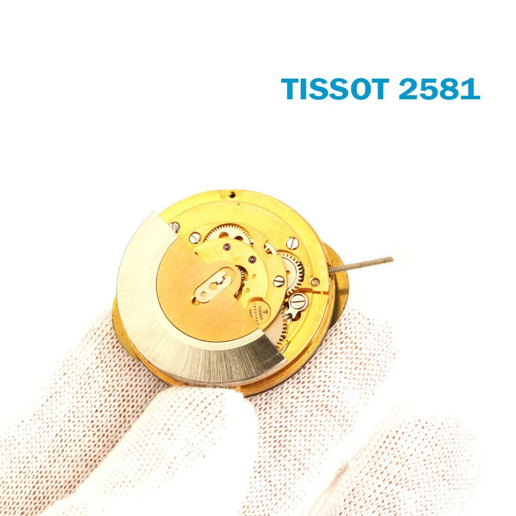 TISSOT 2581 Swiss Automatic Movement – White Date Disk .