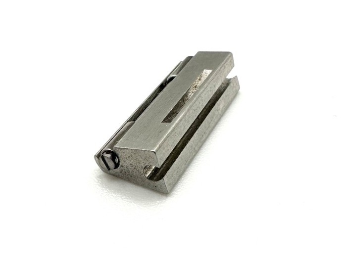 Preowned Genuine Cartier Santos Twotone 18mm End Piece Link Part VA280013