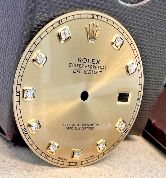 ROLEX DIAL FACTORY DIAMONDS 41MM DATEJUST II CHAMPAGNE SUNBURST REF 116333 BRAND