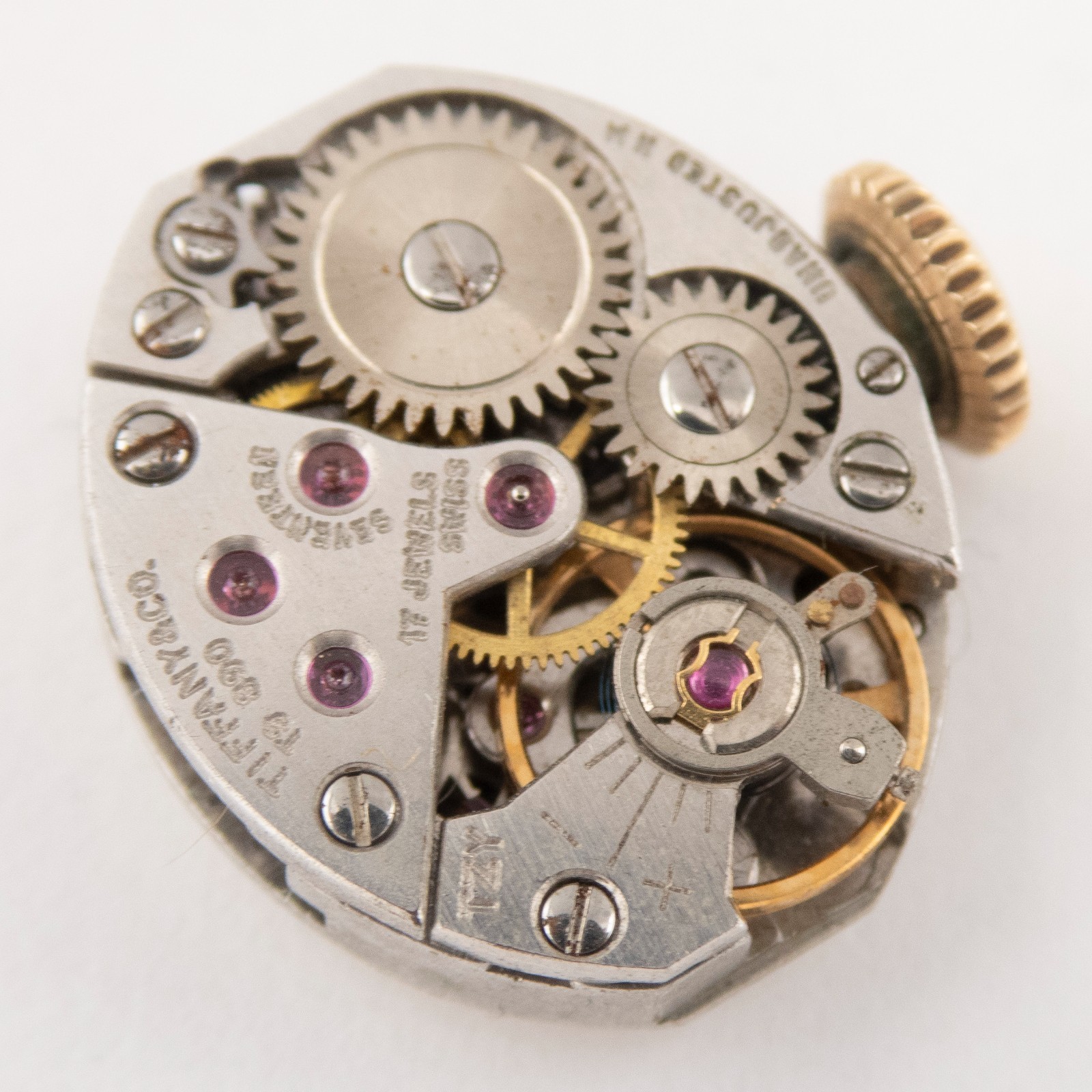 Vintage Tiffany & Co. 12.9 x 15.2 x 4.7 mm Wristwatch Movement