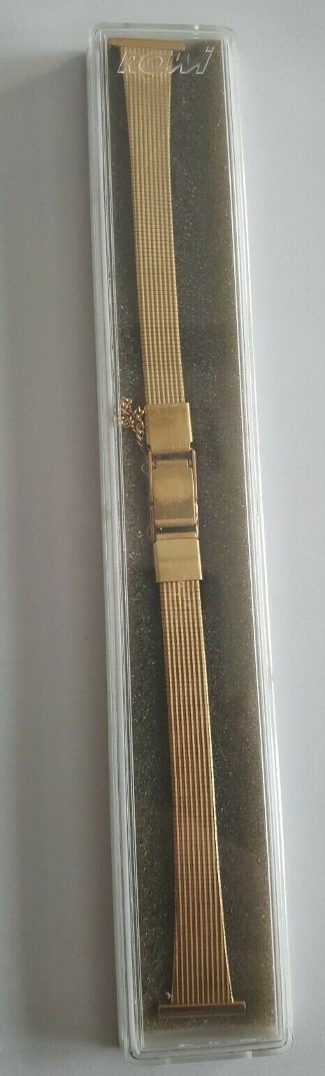 ROWI Gold Plated/Steel Base Watch Bracelet, Number ROWI 30 2922 EVG