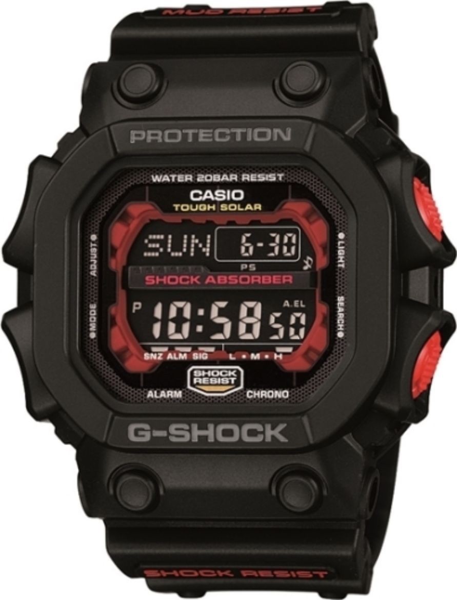 Genuine Casio G-Shock King GX-56 black and red resin watch bezel, case cover