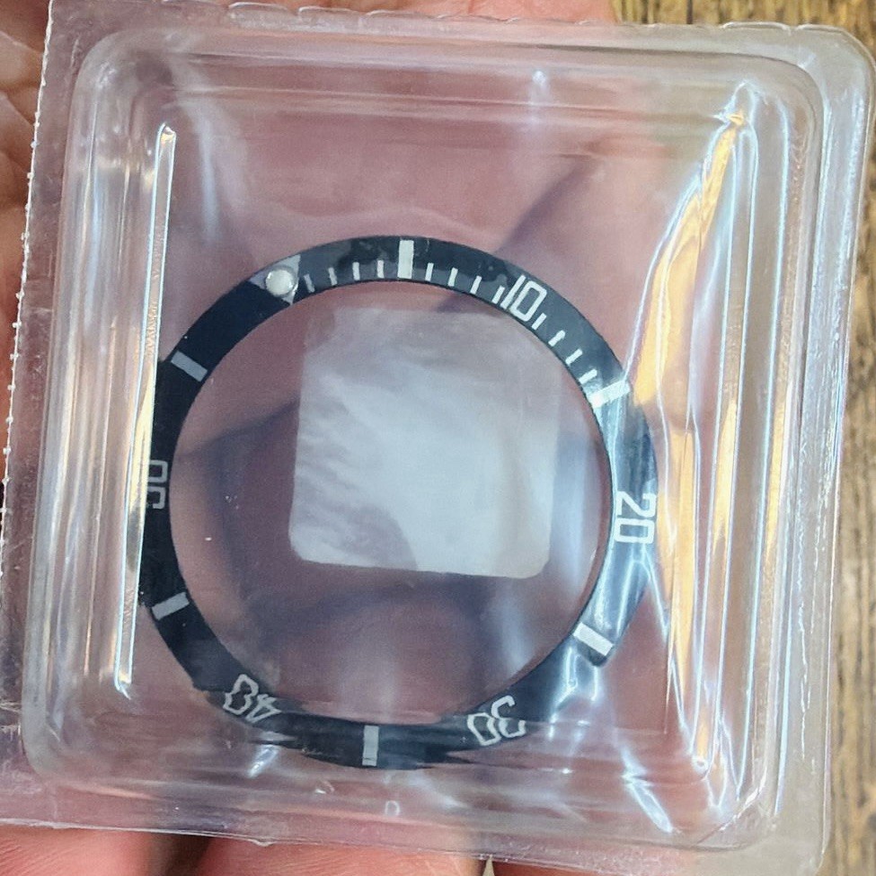 Rolex NOS Sealed Black Insert For Submariner Model Ref 16610 16800 168000