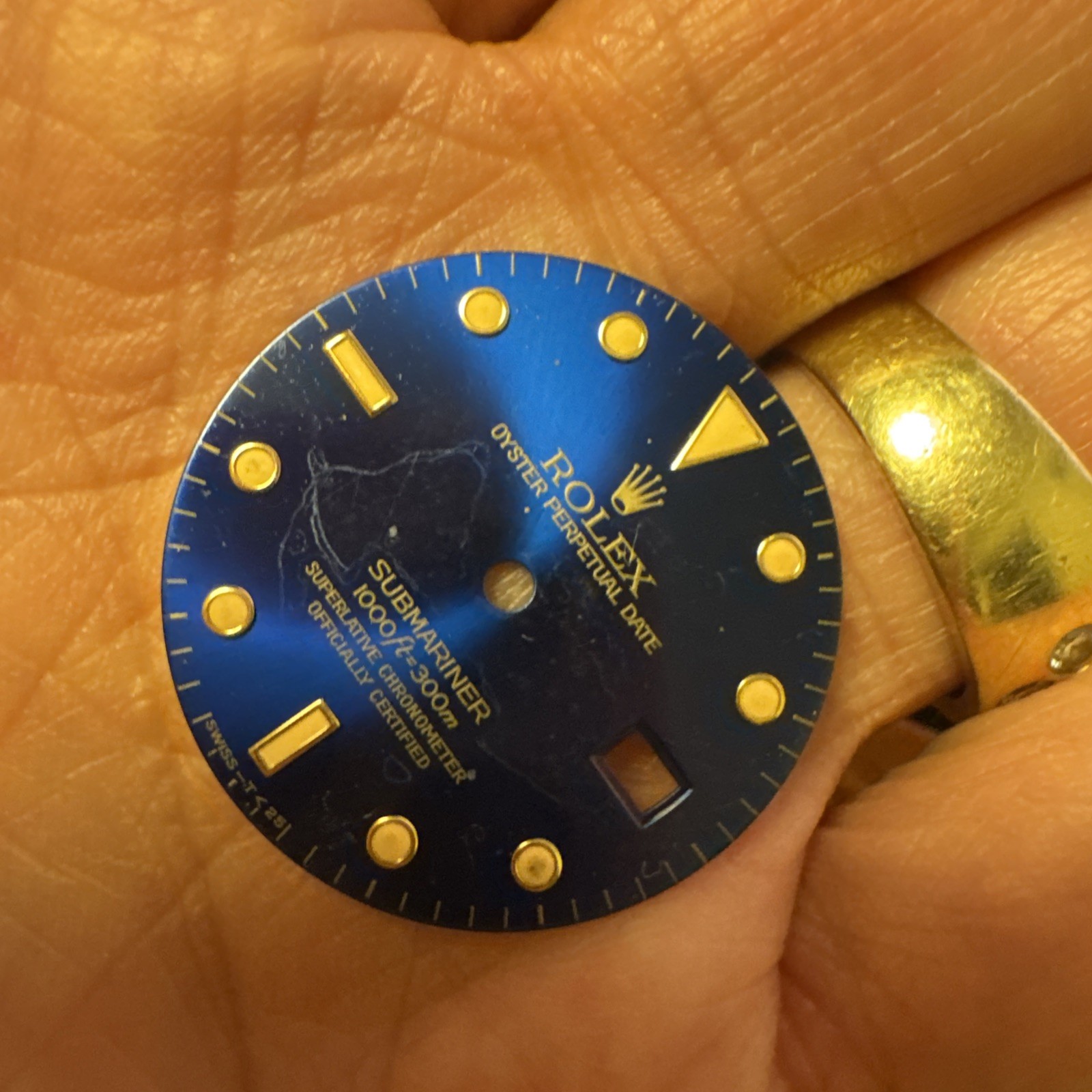 Original Rolex Oyster Submariner Blue Purple 16803 16808 16613 16618 dial (63)