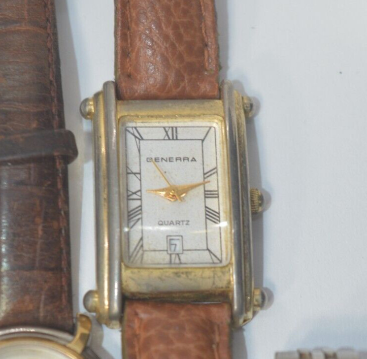 JOB lot of 10 watch’s vintage As Is SEIKO**CITIZEN**TIMEX**GUESS etc. Dont run