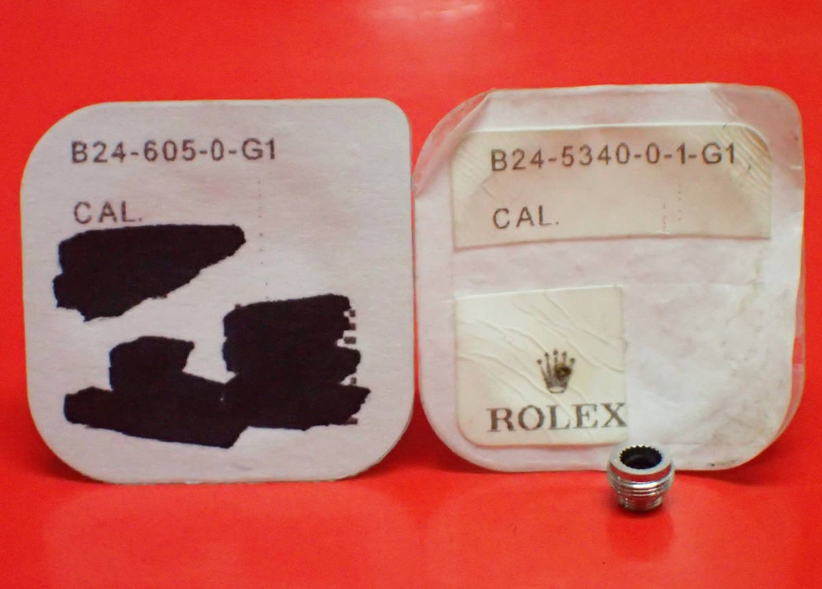 Rolex 605-0 Crown with Tube for Datejust 124300 Gasket 6mm