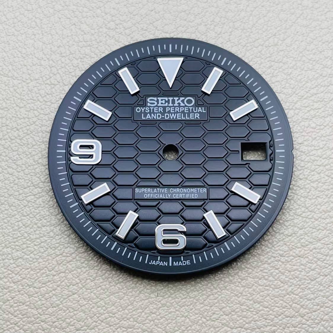 28.5mm 31mm Watch Dial Blue Green Luminous For NH35 NH36 Movement Watch Parts