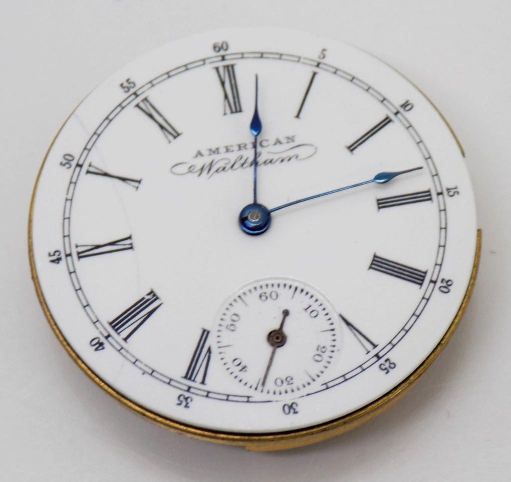 1891 American Waltham Grade 60 Model 1891 0s Pocket 7J Watch Movement