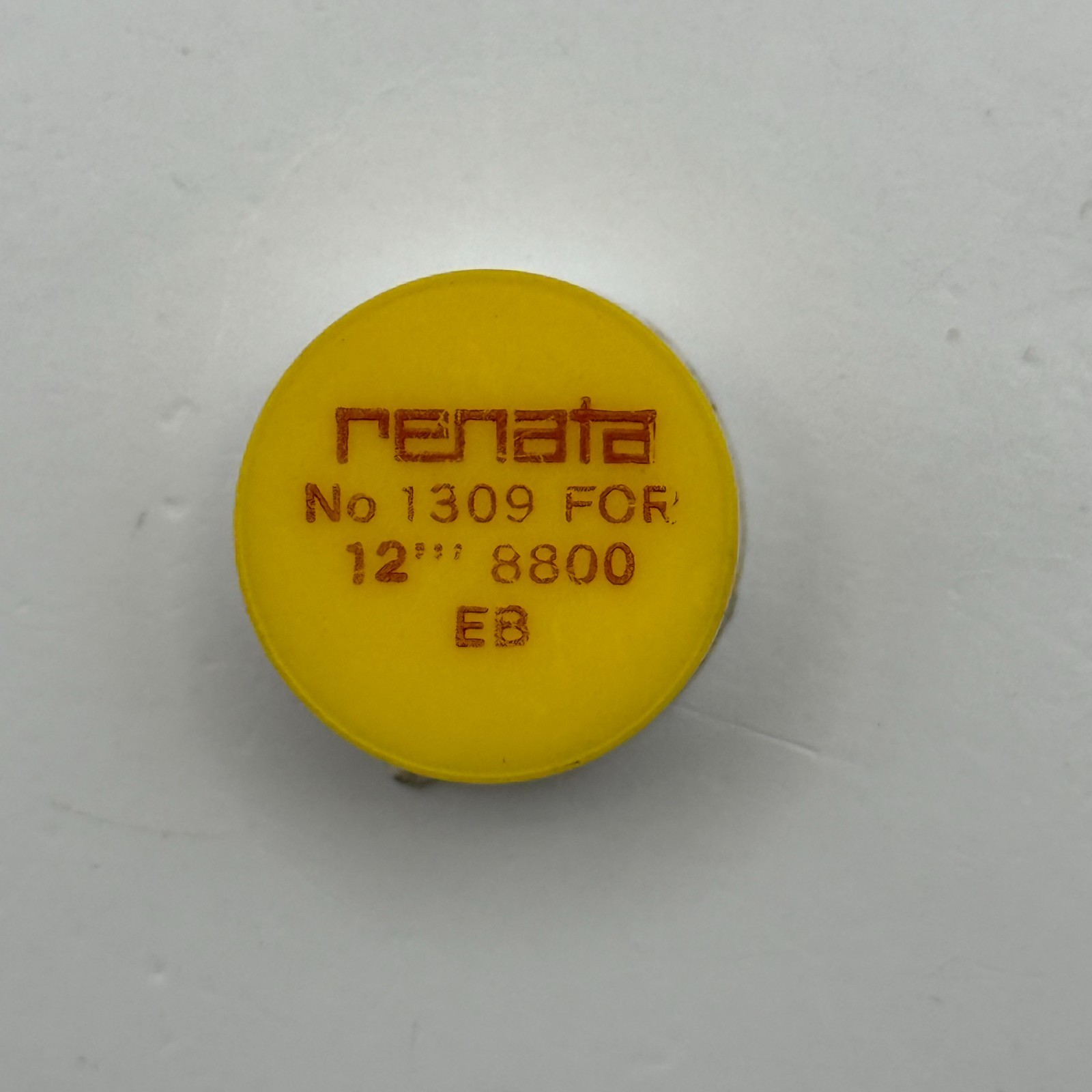 EB 8800 Balance Wheel Complete And Spring 12’’’ Renata 1309 Watch Movement Parts