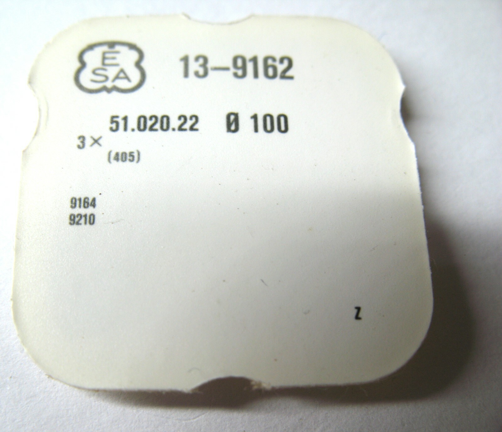 ESA ETA 9162,9164,9210 TUNNING FORK WINDING STEM PART 401 THREAD 1.00MM