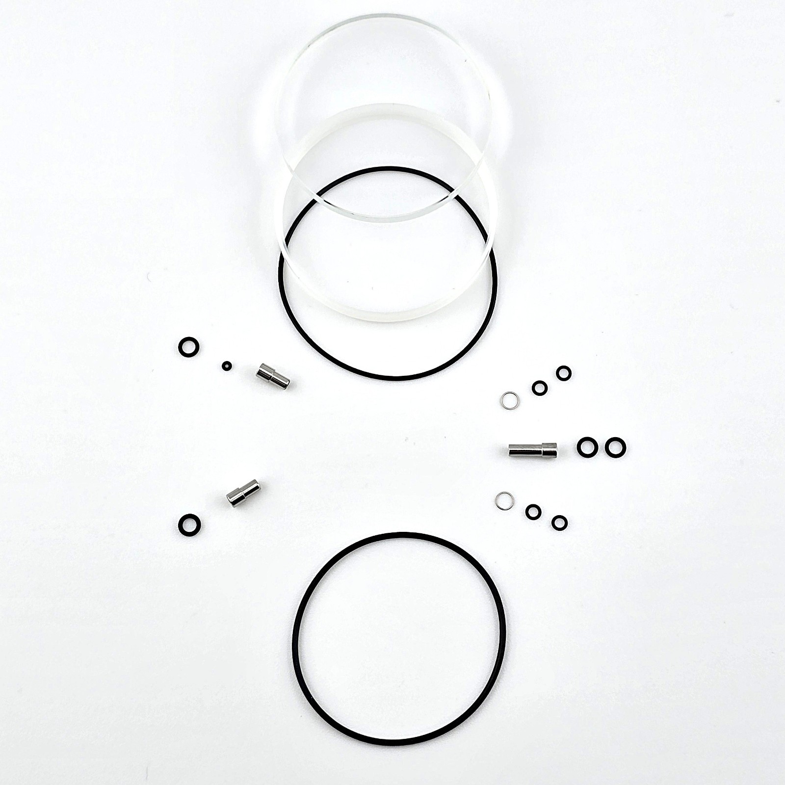 NEW OMEGA FLIGHTMASTER 145.036/145.0036 COMPLETE CASE REBUILD KIT SAPPHIRE