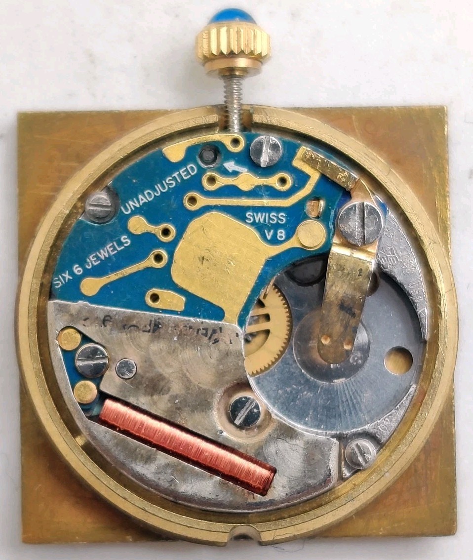 Juvenia ETA Cal. 950.001 Swiss quartz watch movement For Repair