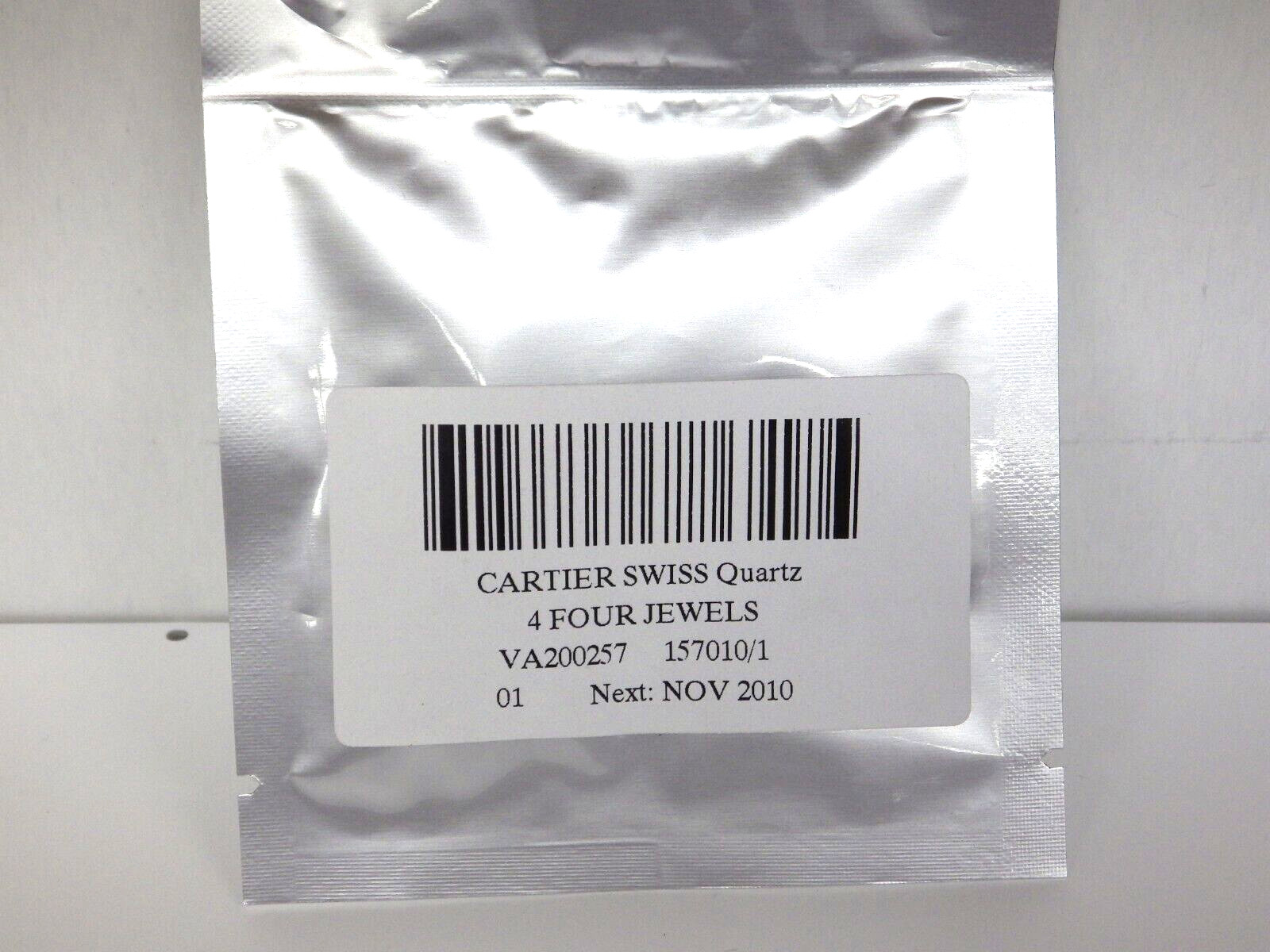 Cartier Movement 157, 4 Jewels, New sealed package Cartier157