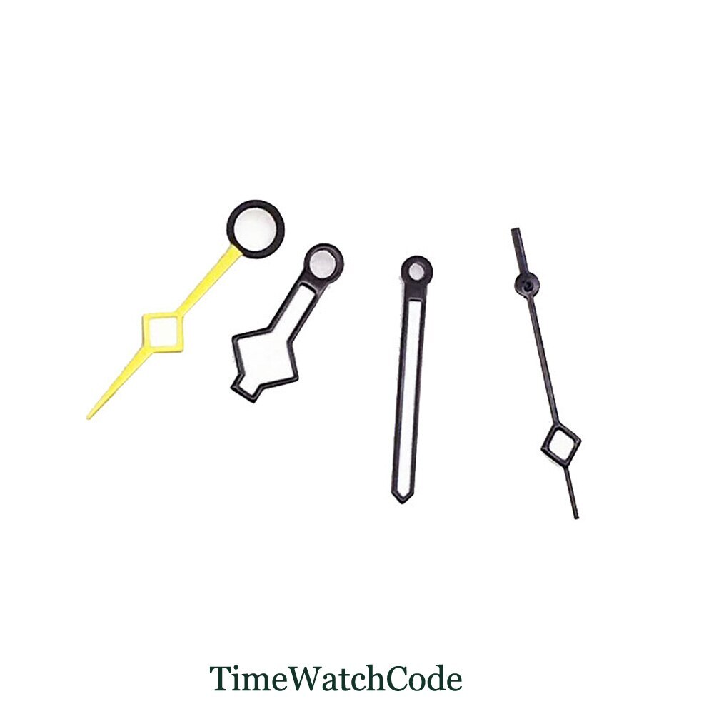GMT Watch Hands Fit for NH34 NH35 NH36 Movement Green Luminous Accessories