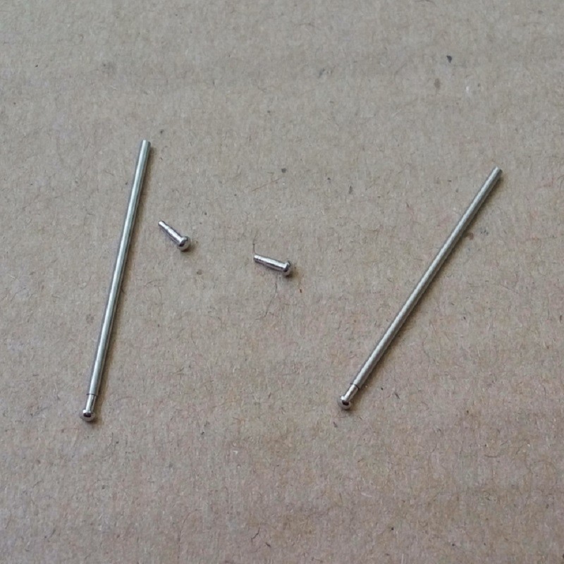 1mm Watch Band Clasp Buckle Spring Bar Assortment 8-26mm Tube Friction Pin 100Pc