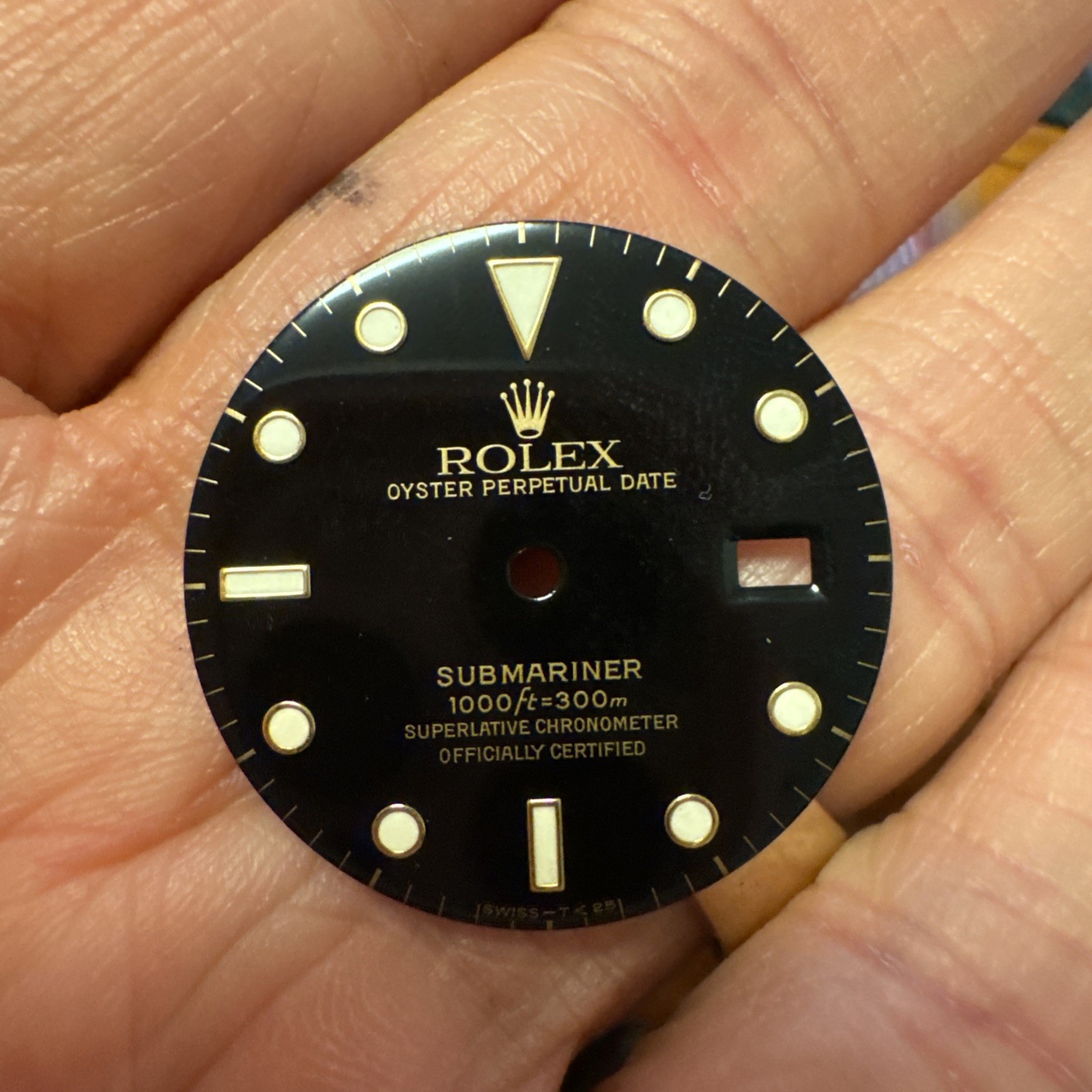 Original Rare Rolex Oyster Submariner 16618 16613 dial excellent condition (S1)