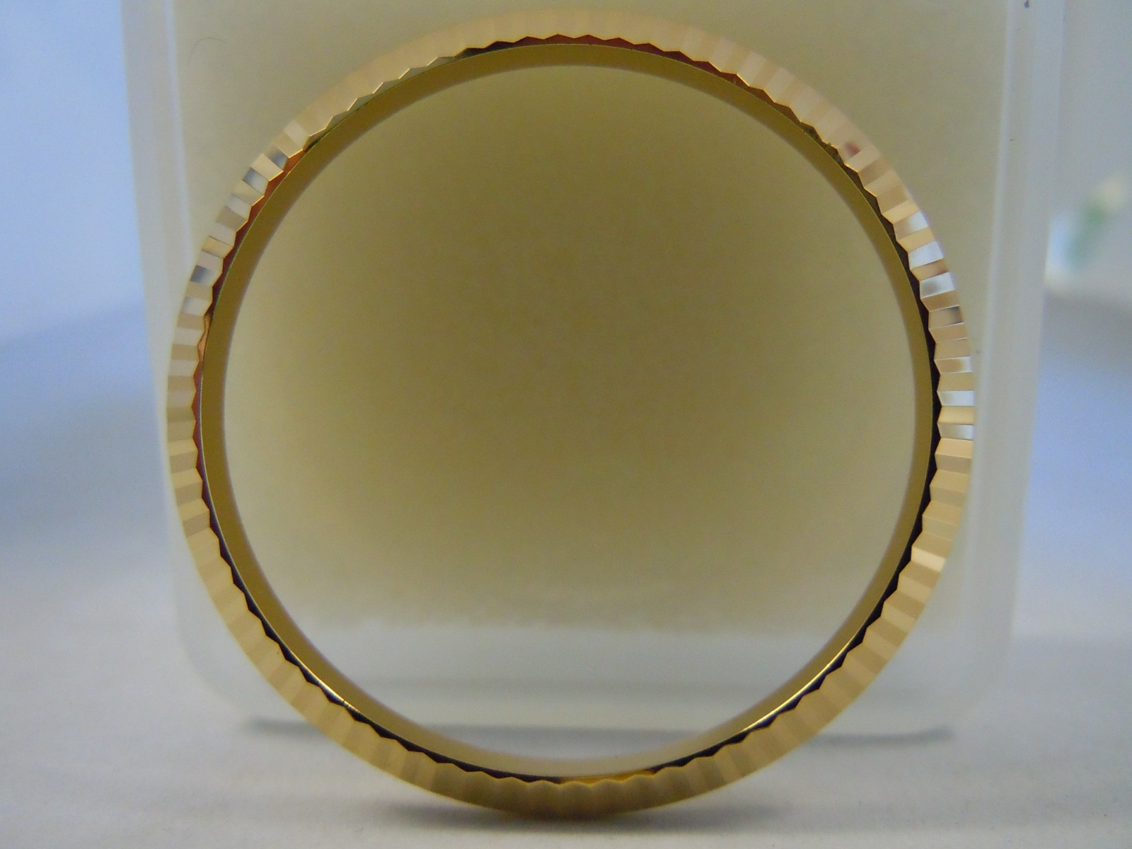 Yellow Gold Fluted Bezel 18K for Rolex Datejust 126203,126233 36mm
