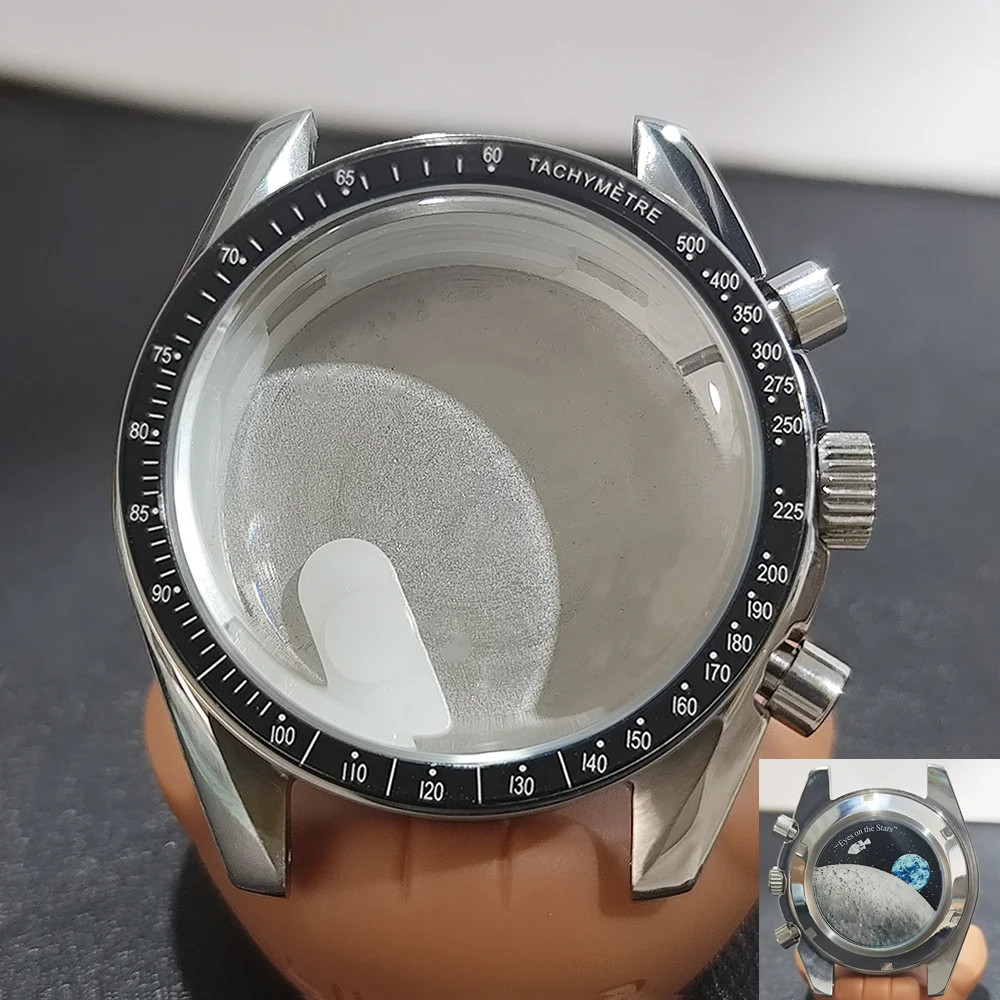 VK63 VK64 39.7mm Moon Watch Style Metal Case Chronograph Accessories