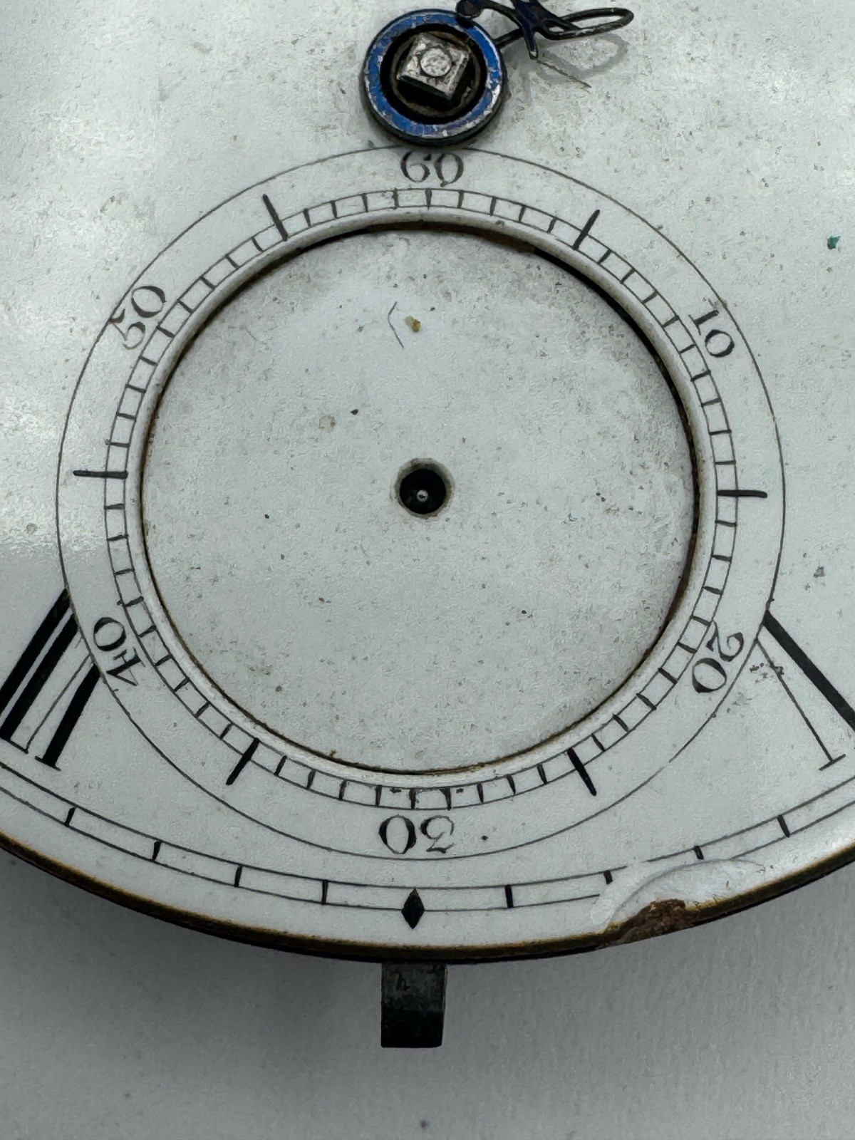 Vintage Fusee Barrett London Fetter Lane Pocket Watch Movement For Parts